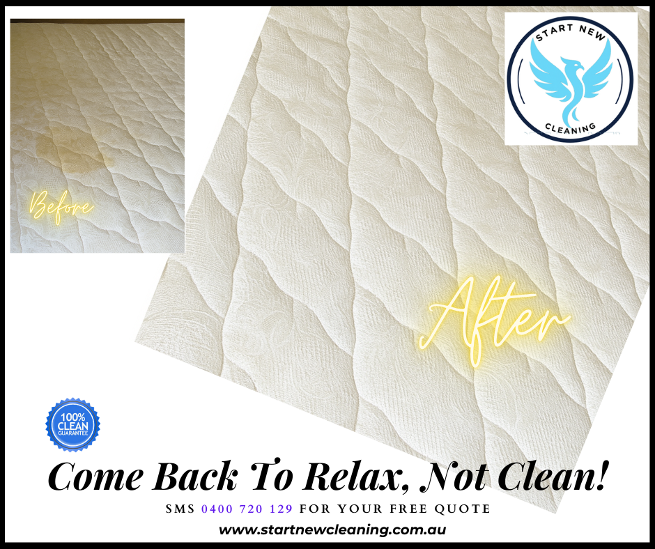Start New Cleaning Brisbane's Affordable Mattress Cleaning Services 16 www.startnewclean.com.au Start New Cleaning Brisbane's Affordable Mattress Cleaning Services 16 www.startnewclean.com.au