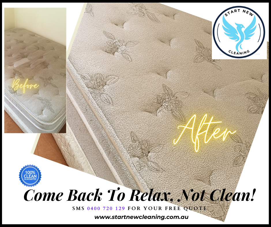 Start New Cleaning Brisbane's Affordable Mattress Cleaning Services 16 www.startnewclean.com.au Start New Cleaning Brisbane's Affordable Mattress Cleaning Services 16 www.startnewclean.com.au