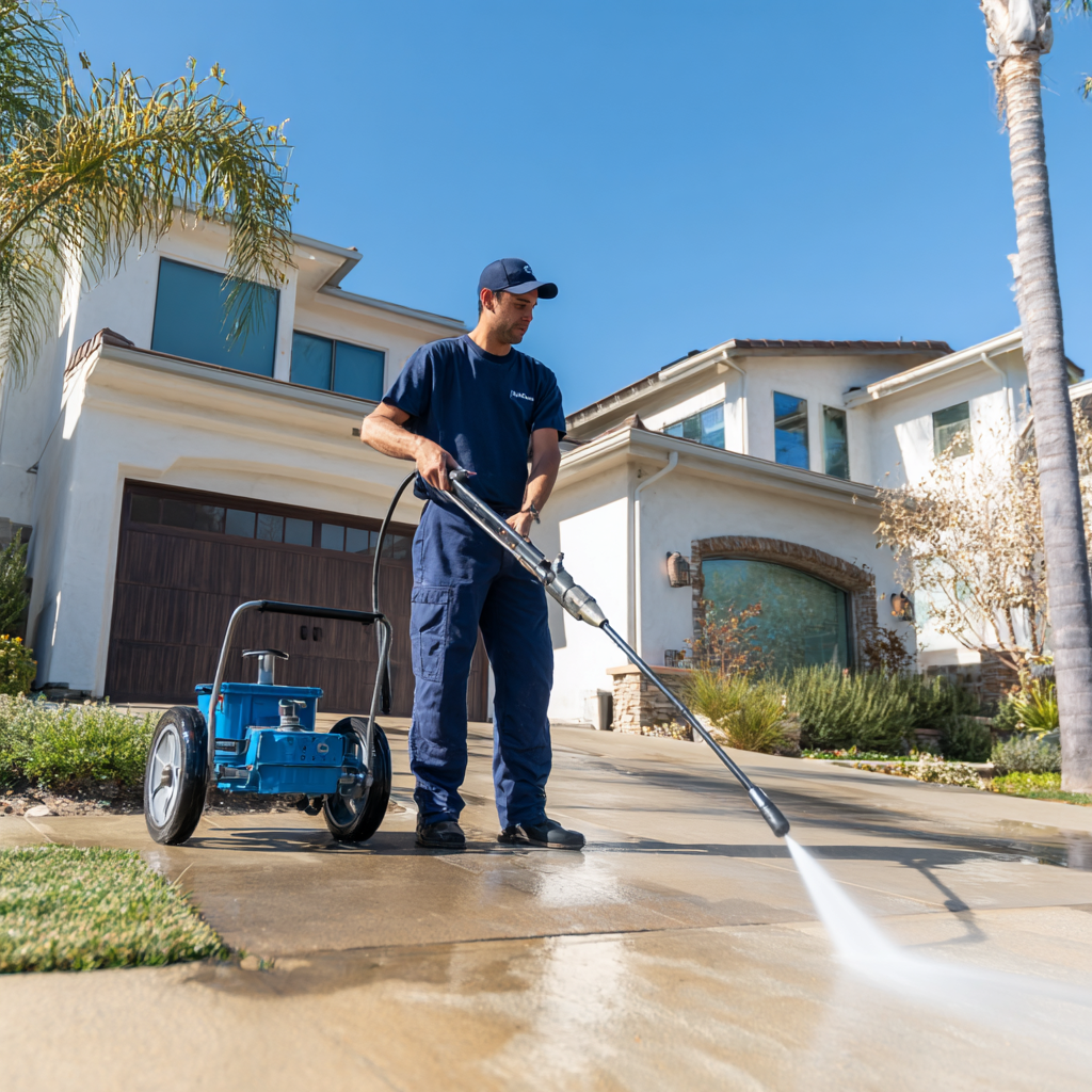professional driveway cleaning Start New Cleaning